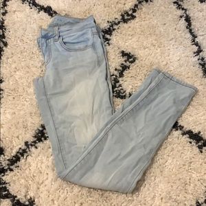 American Eagle Light Wash Jeggings